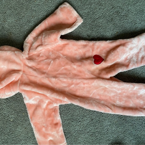 Vintage Rainbow Carebear Costume Girls Pink 1-2 Years SHIPS FAST FOR HALLOWEEN - Picture 5 of 8